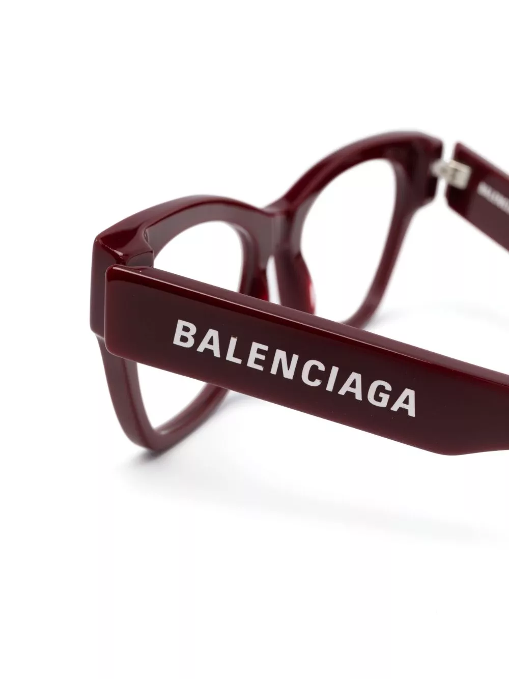 Affordable Balenciaga Eyewear logo-engraved cat-eye glasses Women 0131