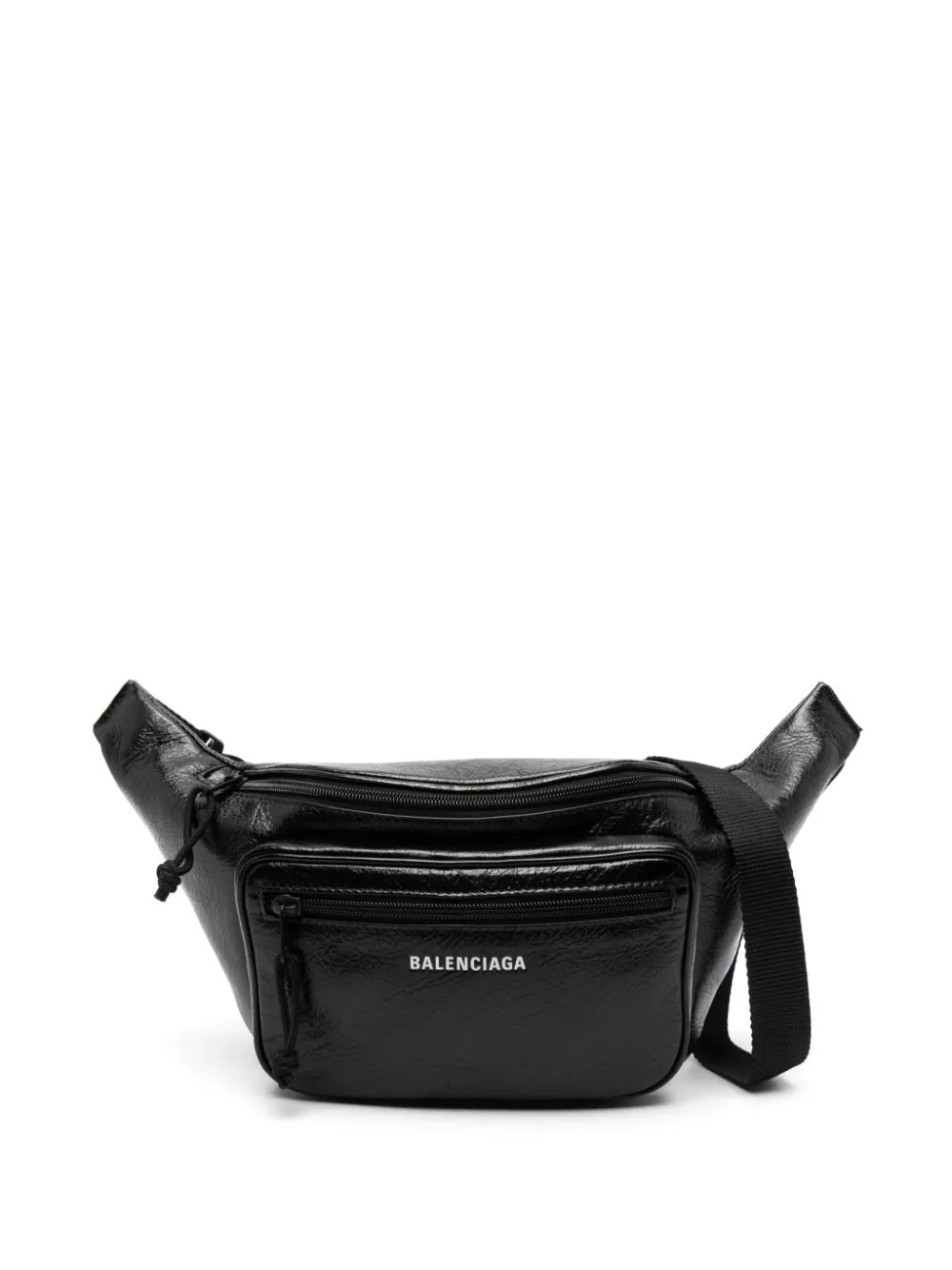 Cheap Balenciaga Explorer leather belt bag Men 0118