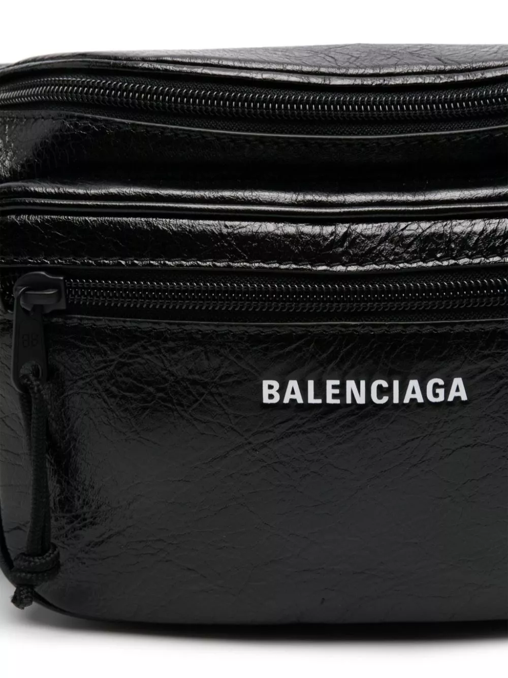 Cheap Balenciaga Explorer leather belt bag Men 0118