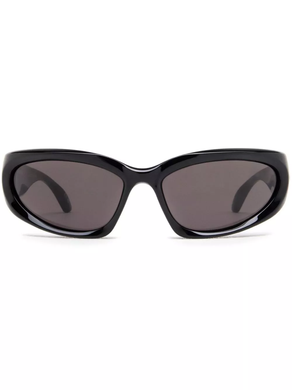 Affordable Balenciaga Eyewear logo-plaque sunglasses Women 0113