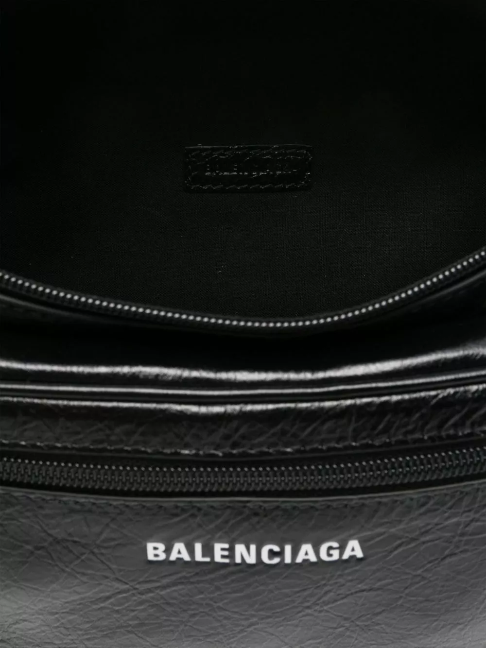 Cheap Balenciaga Explorer leather belt bag Men 0118