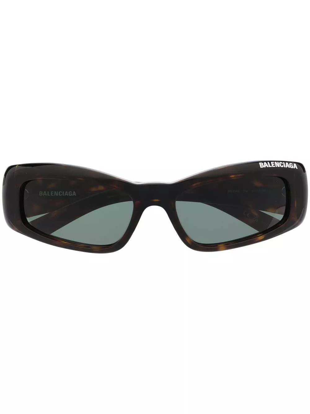 Affordable Balenciaga Eyewear logo-print detail sunglasses Women 0131