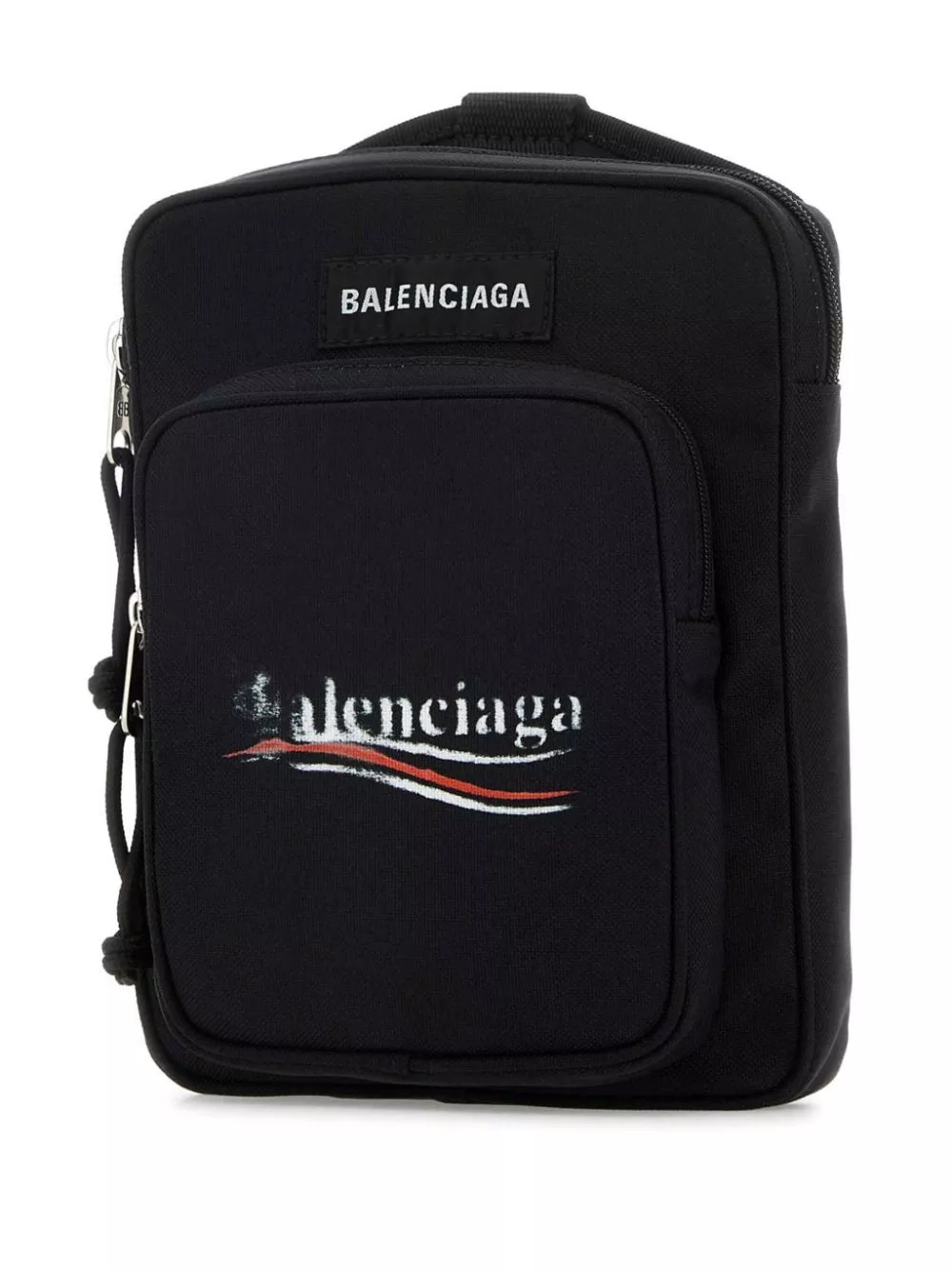 Cheap Balenciaga Explorer logo-print messenger bag Men 0127