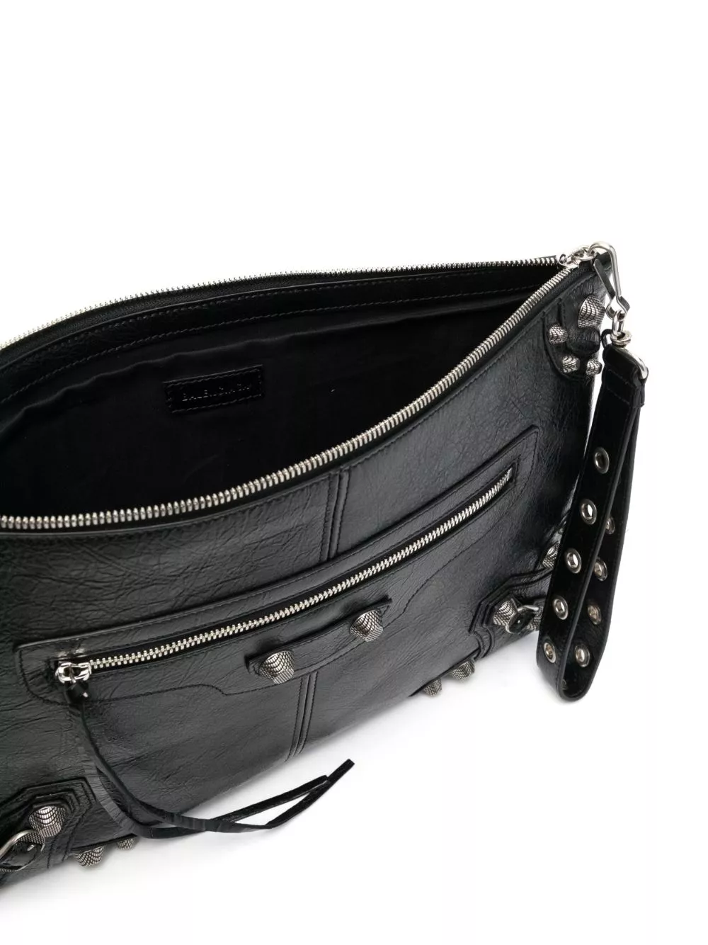 Affordable Balenciaga Le Cagole leather clutch bag Men 0126