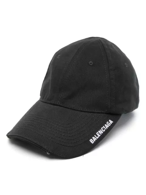 Affordable Balenciaga logo-embroidered cap Women 0131