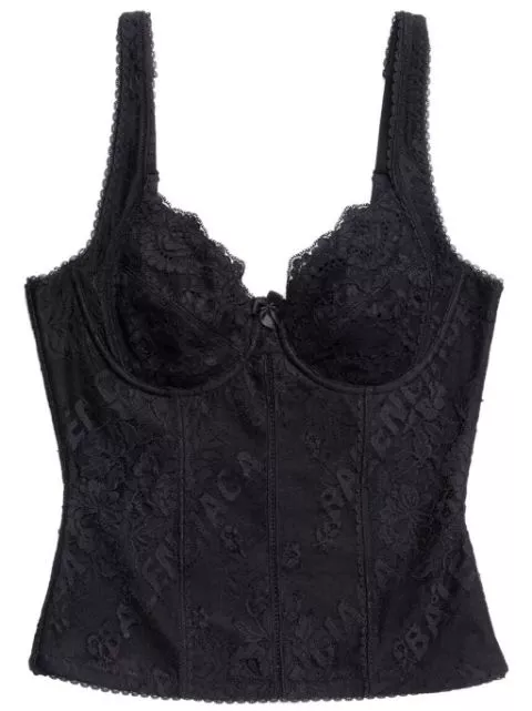 Affordable Balenciaga Allover Logo Lingerie top Women 0124