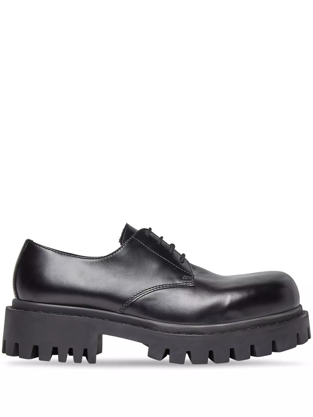 Affordable Balenciaga Sergent 20mm leather Derby shoes Men 0123