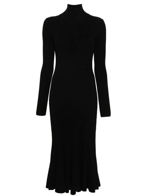 Cheap Balenciaga ribbed-knit midi dress Women 0116