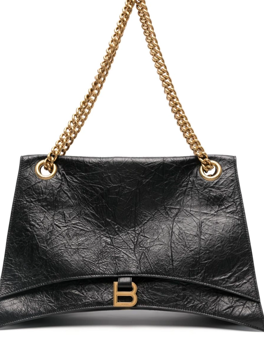 Cheap Women shoulder Crush Balenciaga leather large bag 0224