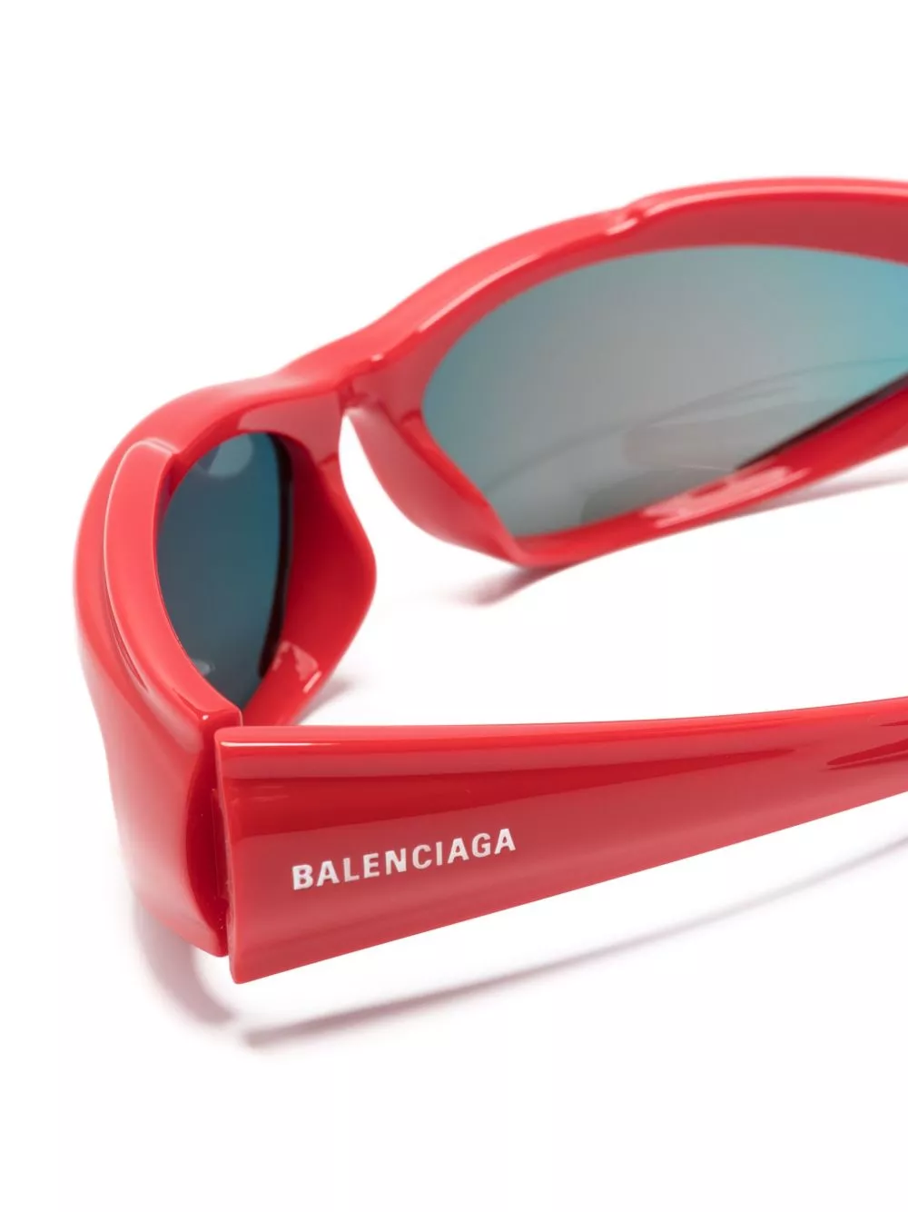 Cheap Balenciaga Eyewear Reverse Xpander rectangle-frame sunglasses Men 0205