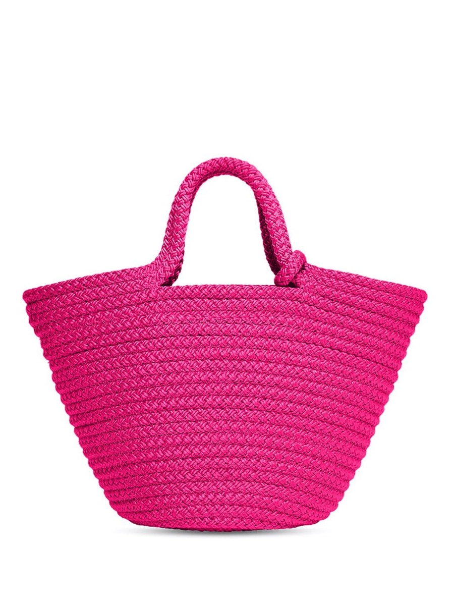 Cheap Women bag small basket Ibiza woven Balenciaga 0214