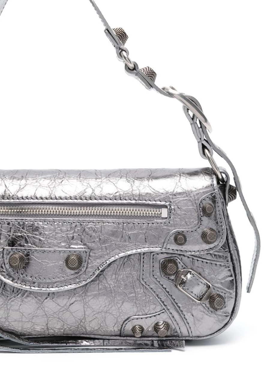 Affordable shoulder Balenciaga Le small bag Women Cagole metallic 0217