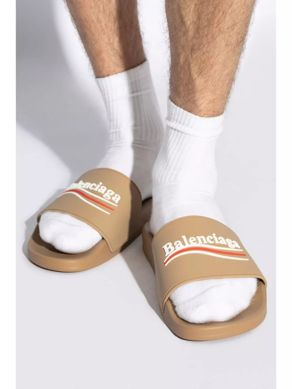 Affordable Balenciaga Pool slides Men 0206