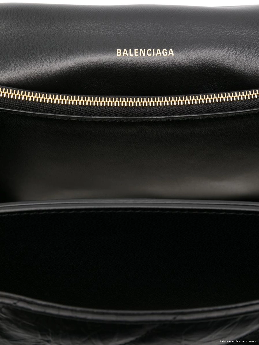 Affordable shoulder Balenciaga Crush bag Women quilted 0222