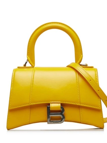 Cheap leather Women Hourglass Balenciaga XS 2020 handbag 0224