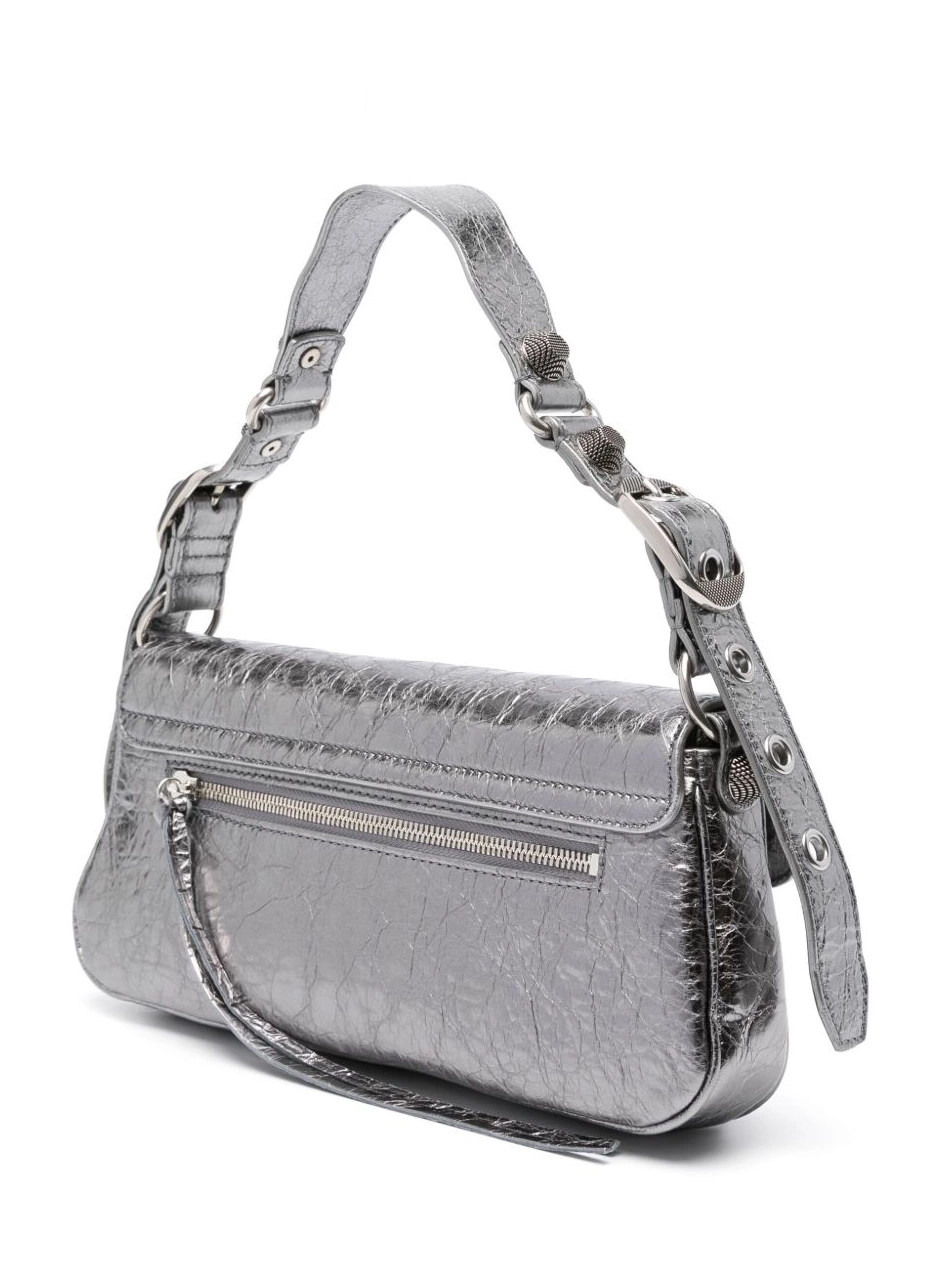 Affordable shoulder Balenciaga Le small bag Women Cagole metallic 0217