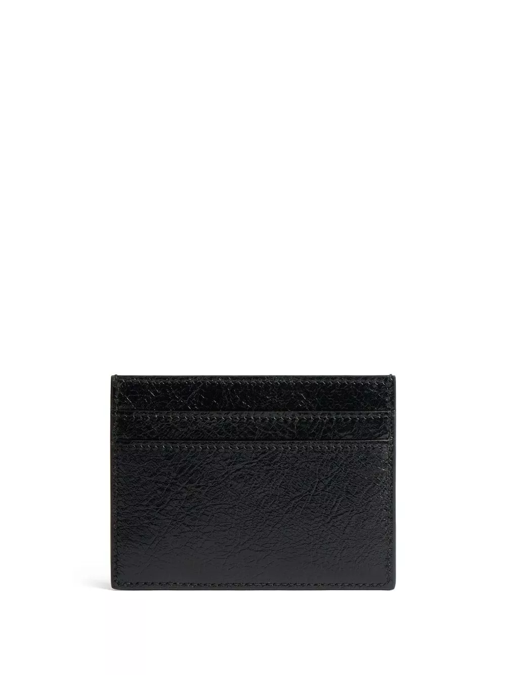 Cheap Balenciaga Monaco logo-plaque leather cardholder Men 0203