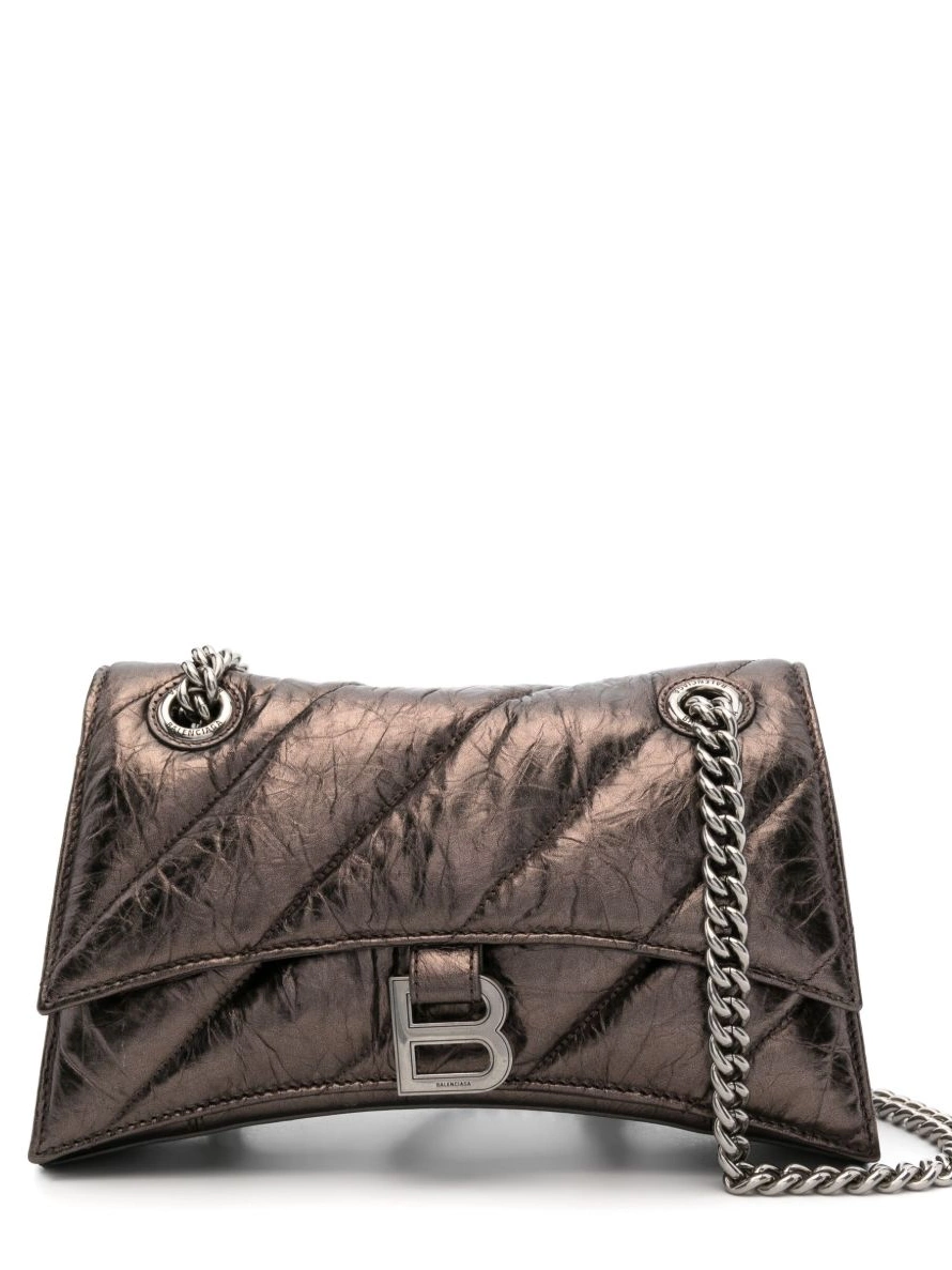 Cheap leather Women Crush small Balenciaga bag shoulder 0217