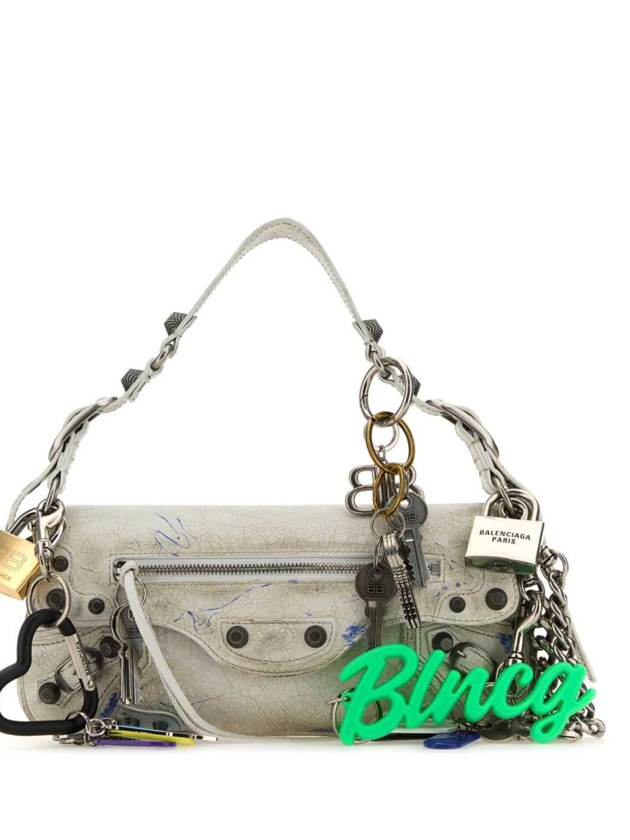 Affordable Balenciaga bag leather small Women shoulder Cargo Le 0219