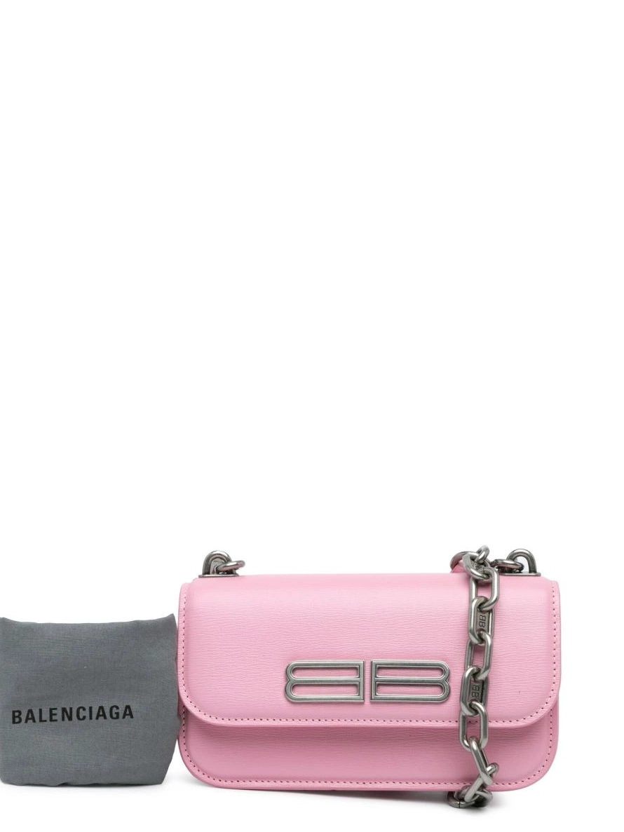 Affordable Gossip Chain XS Balenciaga Calfskin crossbody 2022 Women bag 0217