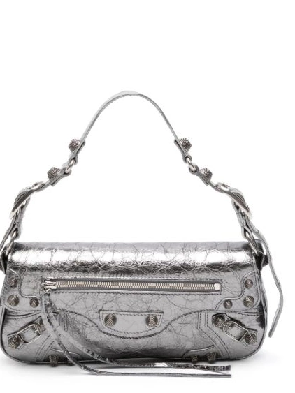 Affordable shoulder Balenciaga Le small bag Women Cagole metallic 0217